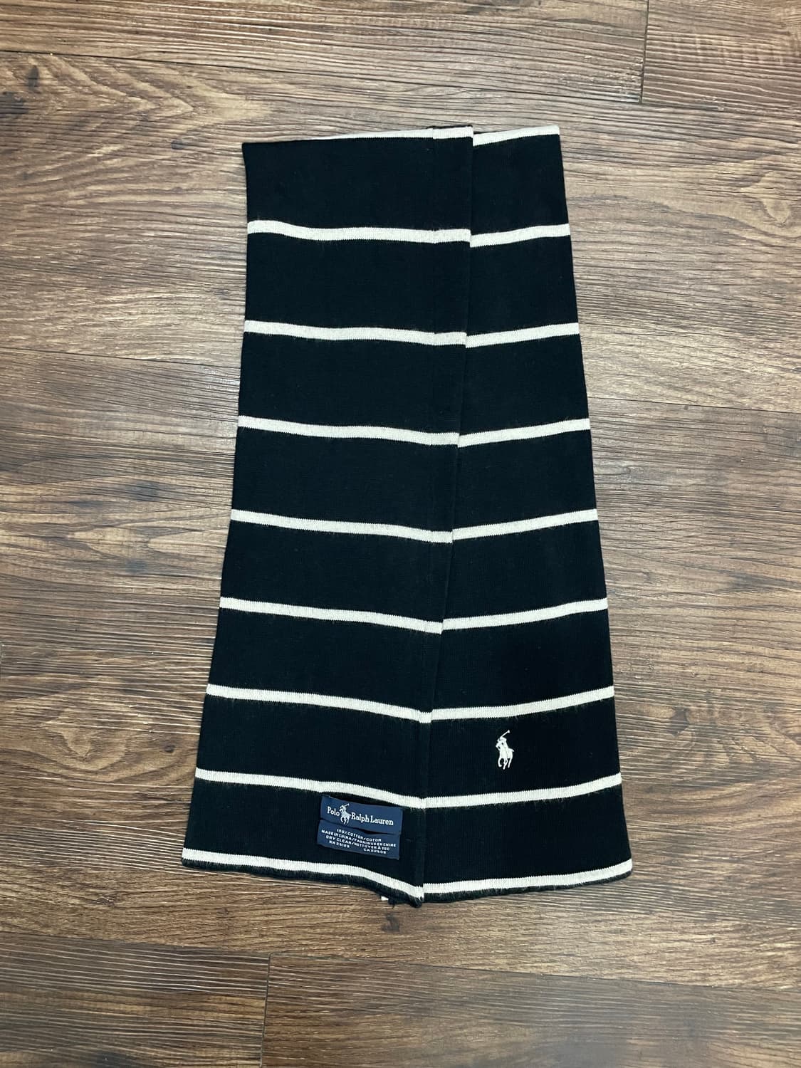 폴로 랄프로렌 블랙 머플러 목도리 상품이미지2