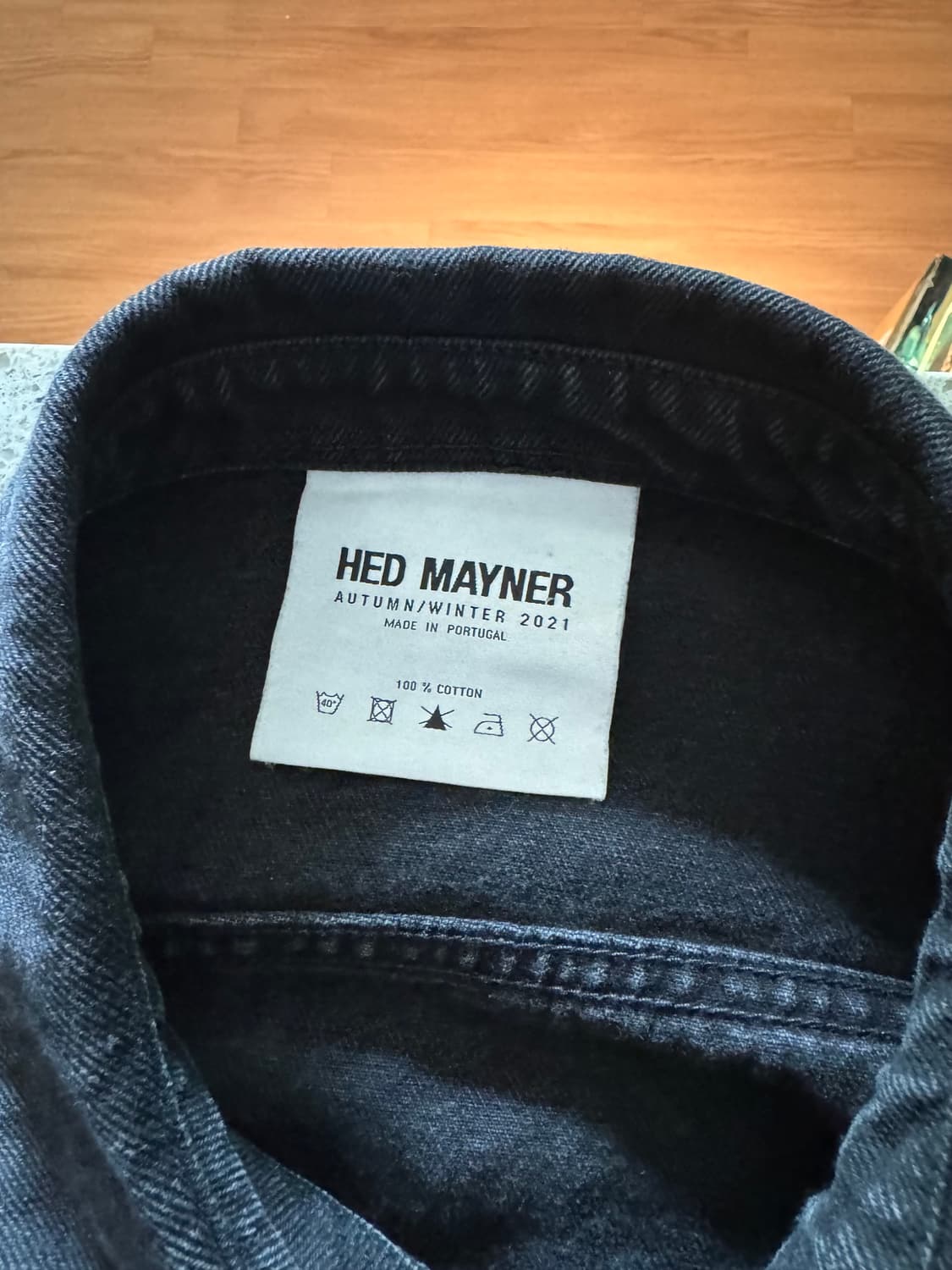 Hed mayner 21AW 데님 셔츠 상품이미지2