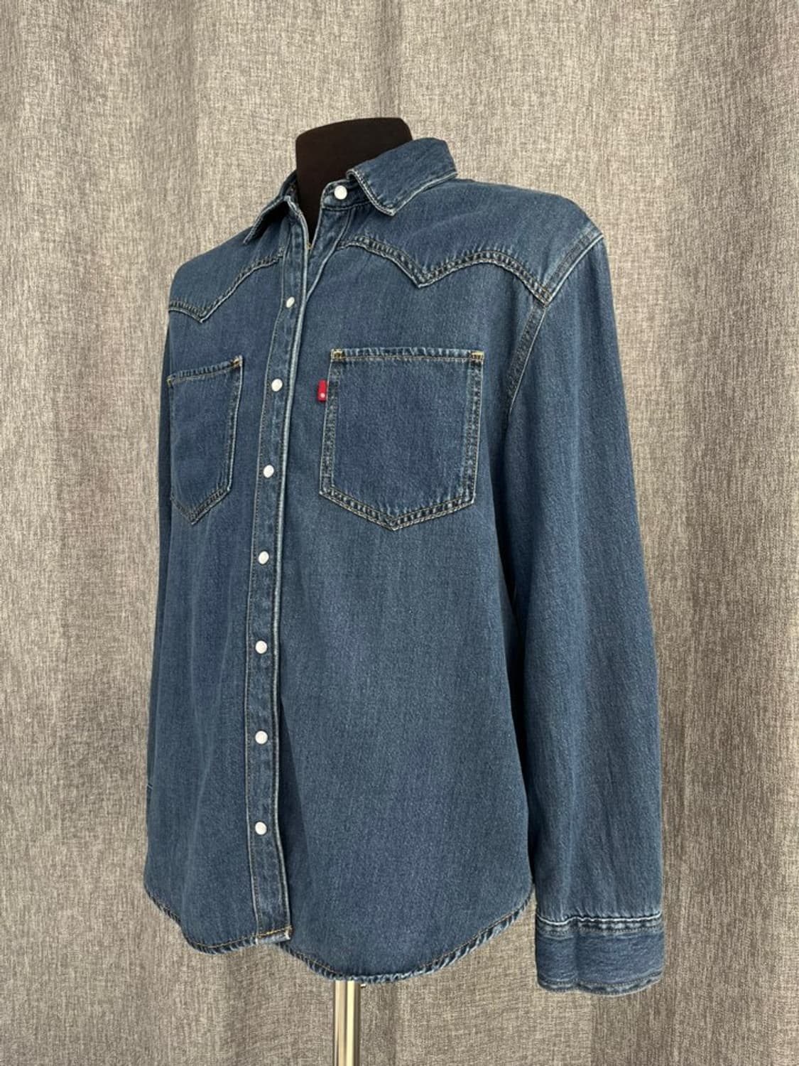 리바이스 웨스턴 데님 스냅 셔츠/#3479 상품이미지2