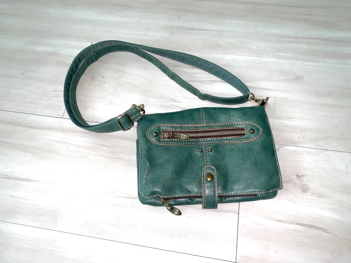 Teal Green Crossbody Bag 상품이미지2
