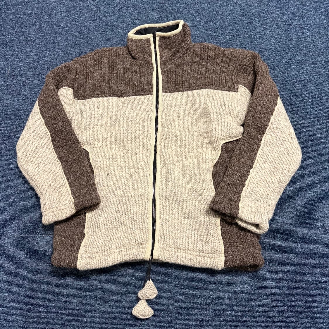 Mount Kiwi 뉴질랜드 울 니트 집업 상품이미지1