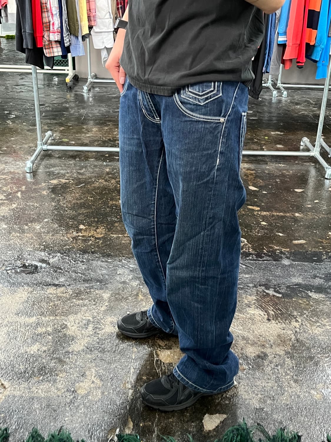 EVISU Y2K 데님 팬츠 상품이미지3