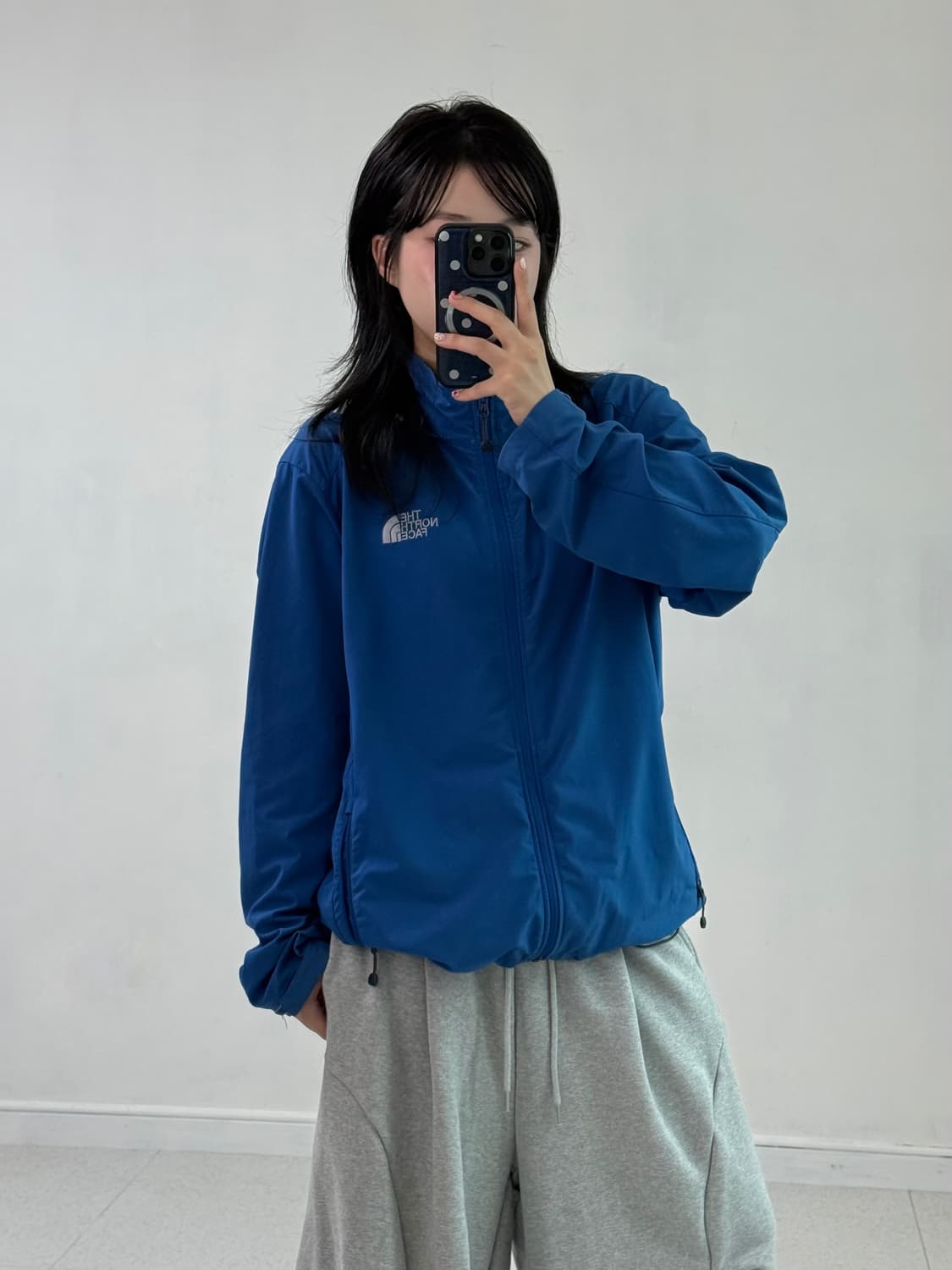 노스페이스 블루 자켓 상품이미지4
