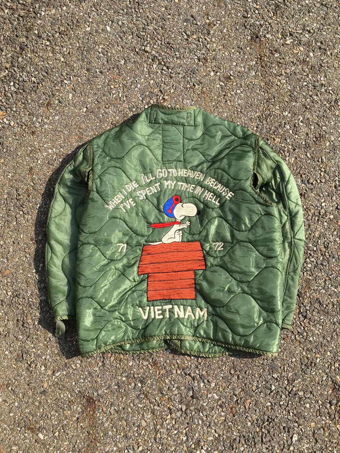 M65 수베니어 라이너 자켓 스누피 m65 souvenir liner 상품이미지5