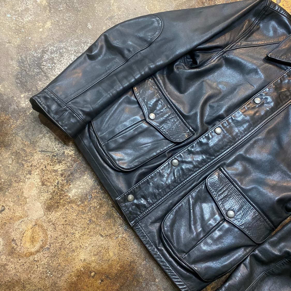 (2) 논네이티브 A-2 가죽 자켓 상품이미지3