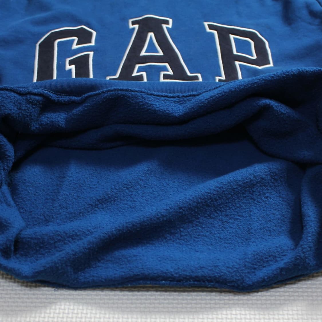 GAP 갭 기모 블루 후드티 상품이미지3