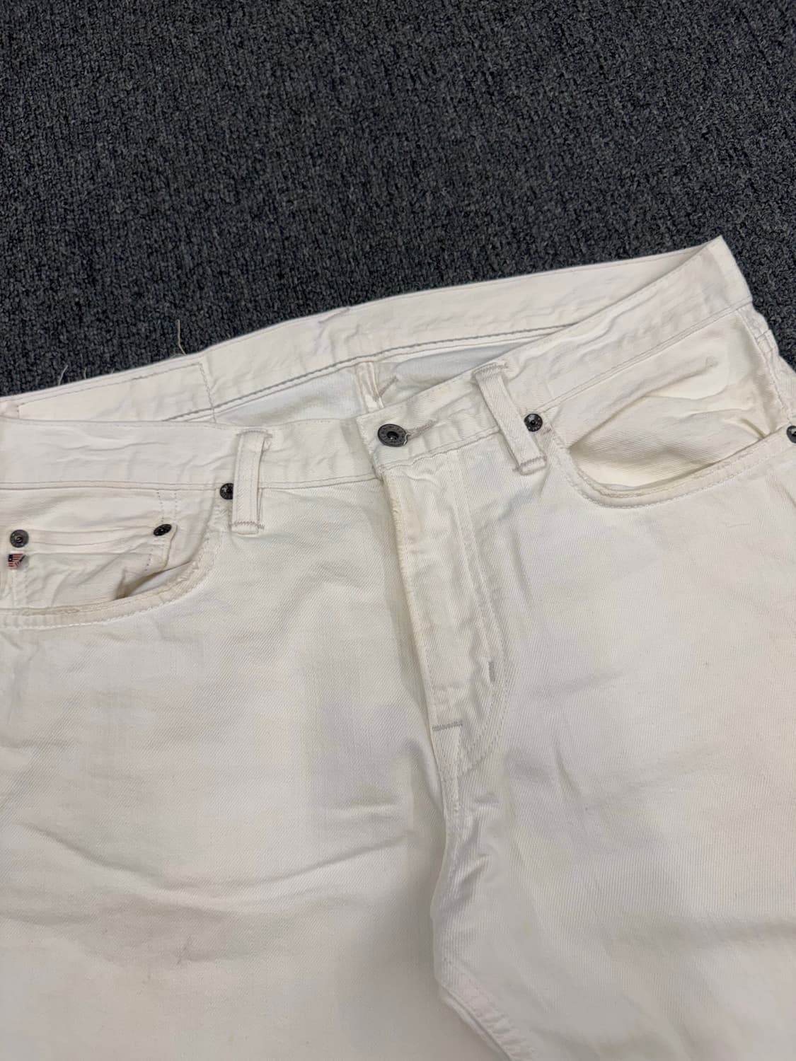 OS)랄프로렌 빈티지 크림 데님팬츠 상품이미지4