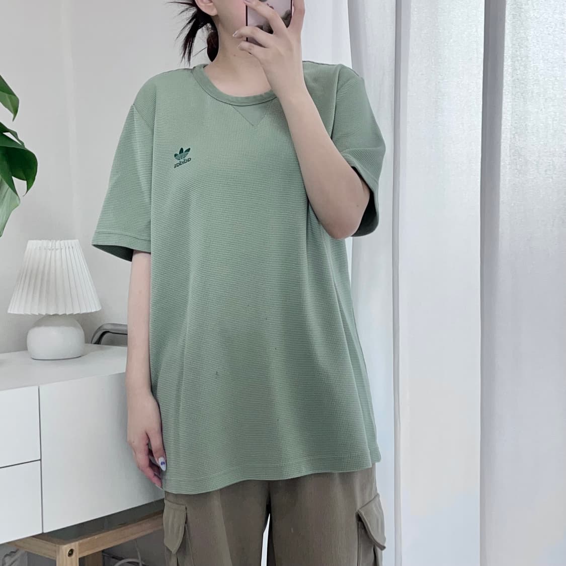 [정품] 아디다스 말차 와플 반팔티 [ 3XL ] 상품이미지2