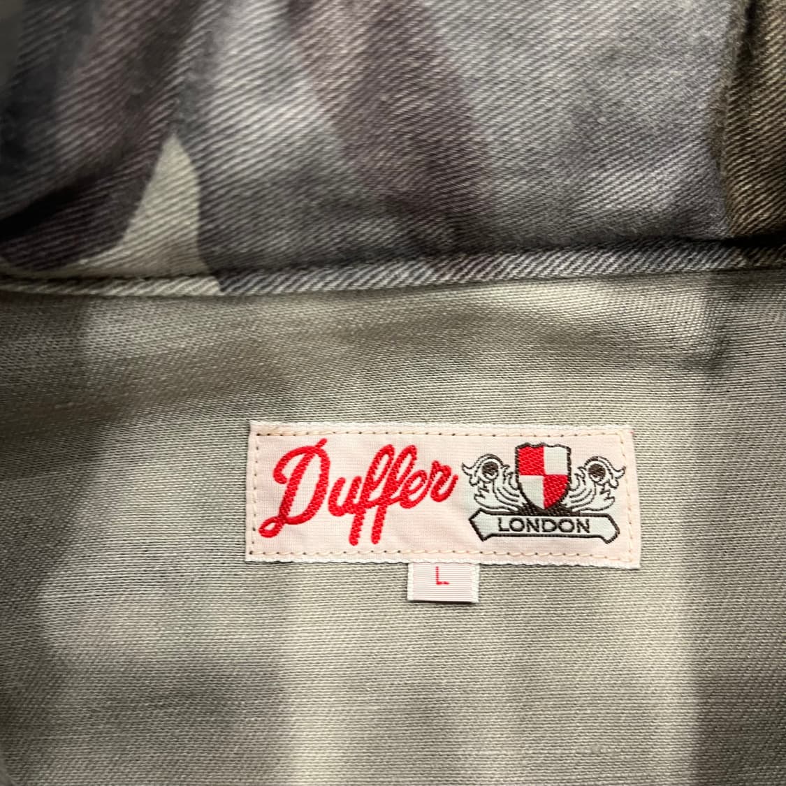 L 더퍼 Duffer 밀리터리 카모 야상자켓 상품이미지6