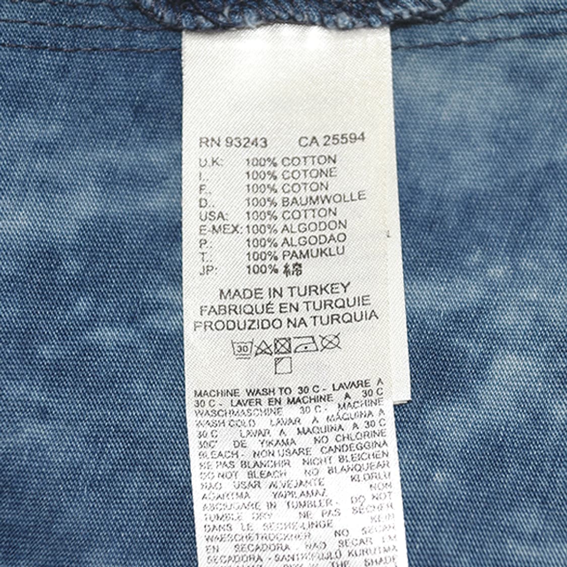 DIESEL 타이다이워싱데미지티셔츠 상품이미지9