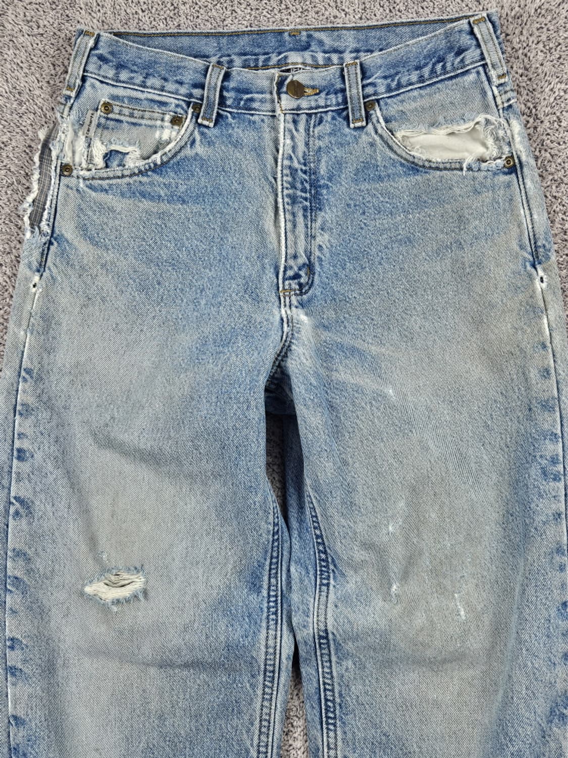 칼하트 헤비 플란넬 데님 워크 팬츠 ( 30 X 32 ) / 10377 상품이미지6