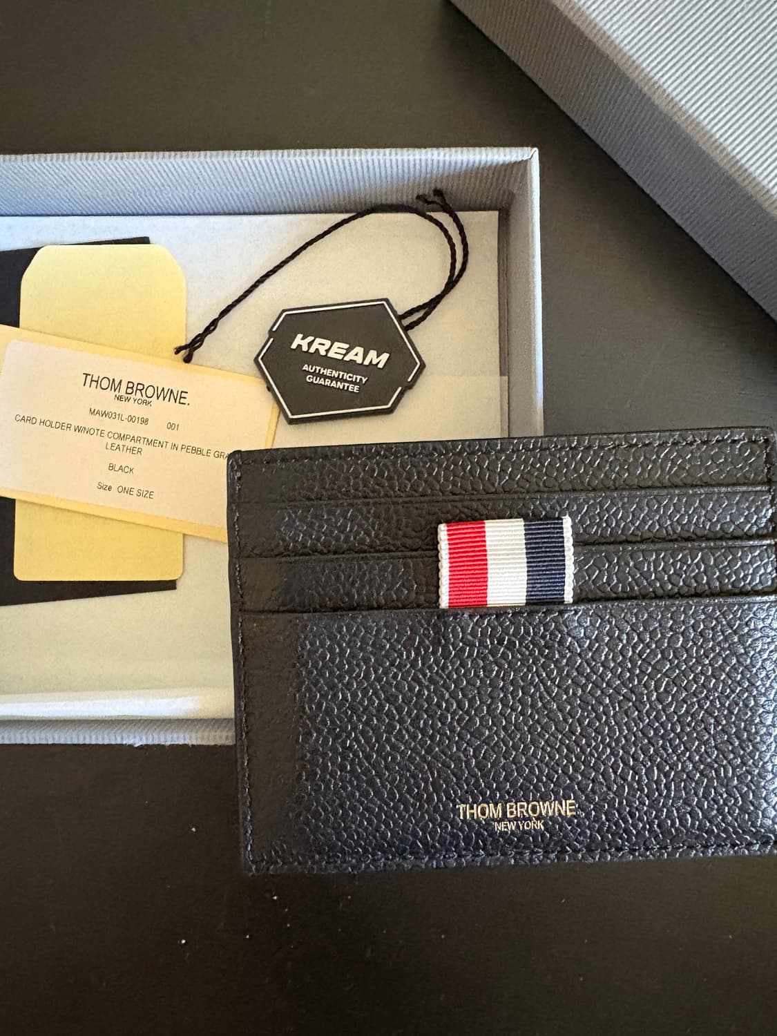 톰브라운 카드지갑 상태 s급 (적당한 내고 가능) 상품이미지2