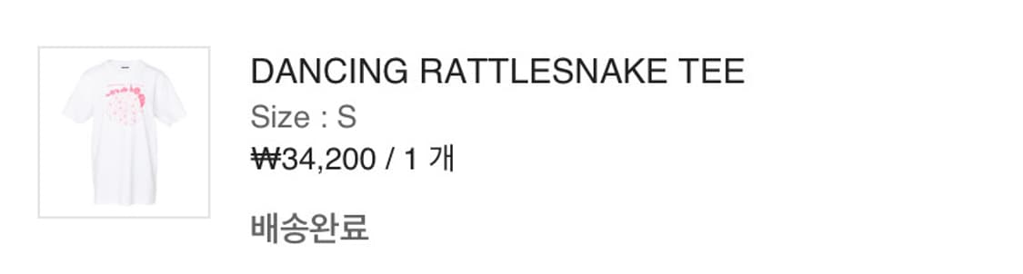 샬롬클럽 DANCING RATTLESNAKE TEE 상품이미지3