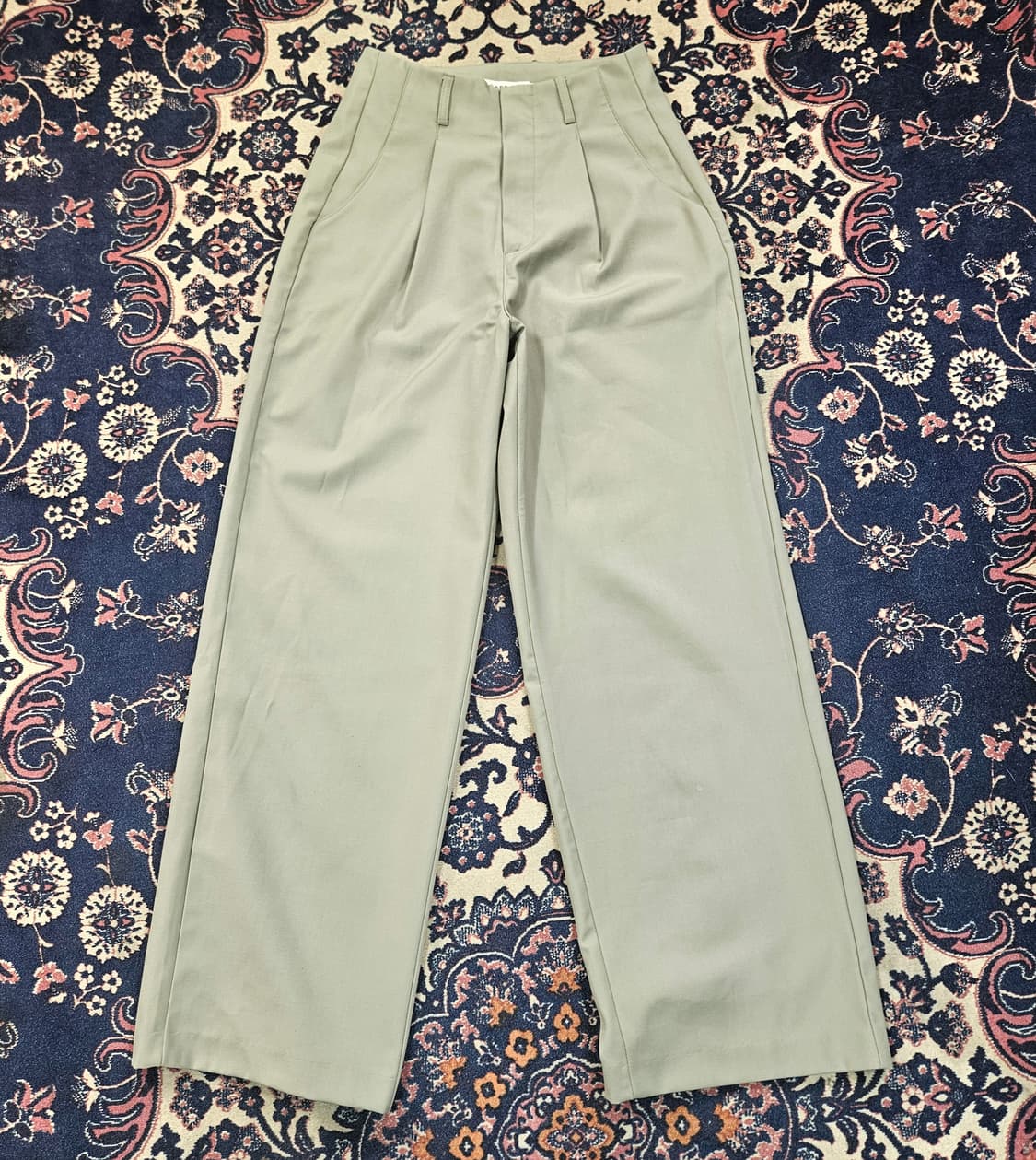 캐롯(CARROT) 핀턱 하이웨스트 슬렉스 Ssize 상품이미지1