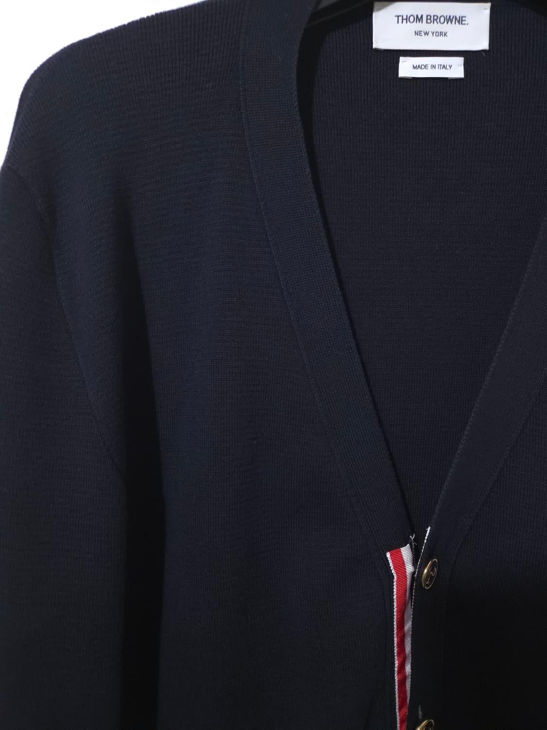 [새상품급, 3Size] 톰브라운 밀라노스티치 금장 가디건  상품이미지3