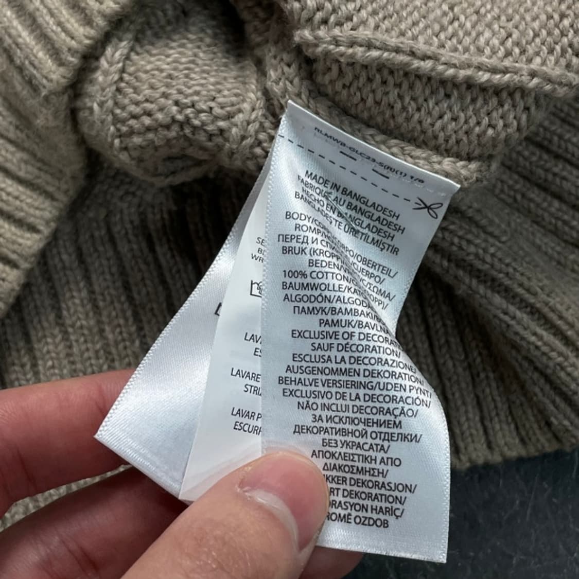 105 폴로 신형 꽈배기 니트  상품이미지5