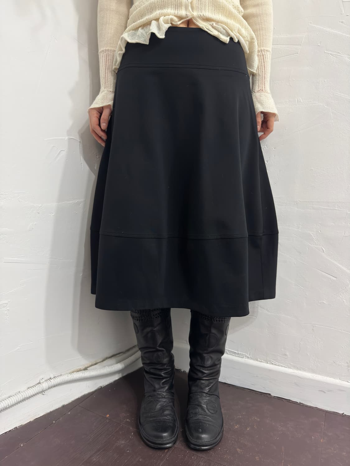 hiroko koshino puff midi skirt 상품이미지3