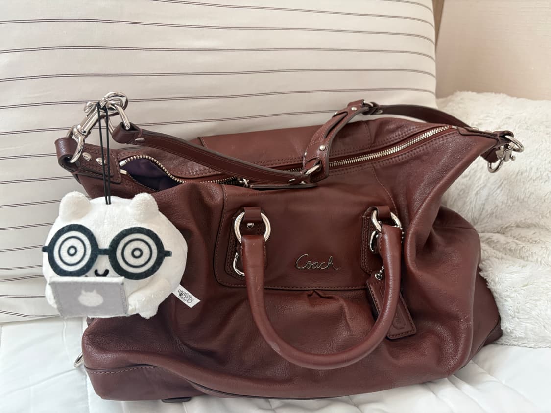 Coach 90’s brown bag 상품이미지1