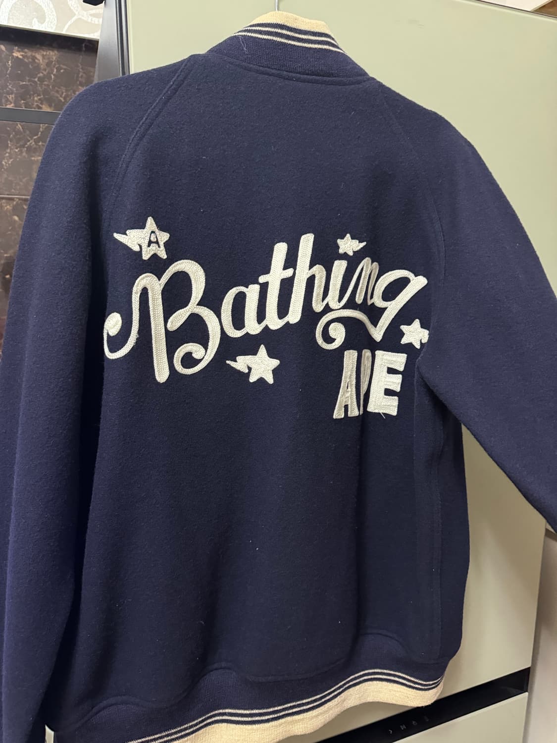 베이프 OG 00S 니고 바시티자켓 스타디움 상품이미지3