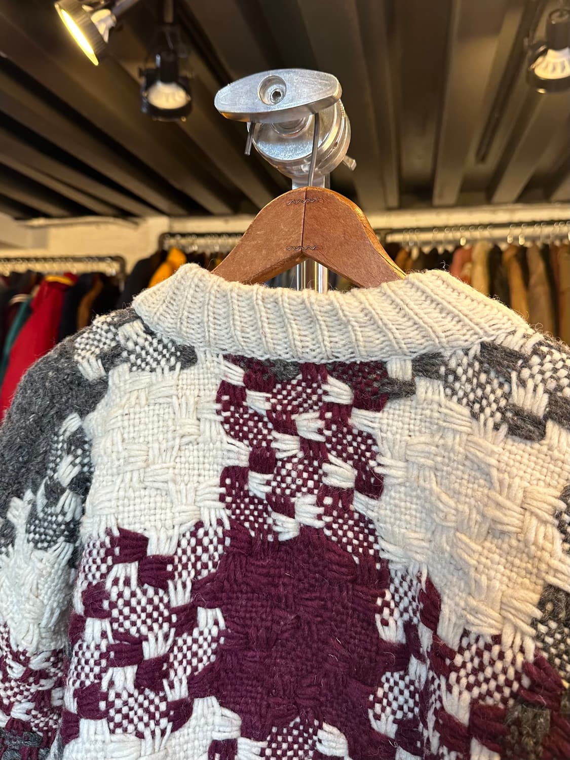 핸드메이드 헤비 울 에스닉 오리엔탈 가디건  상품이미지7