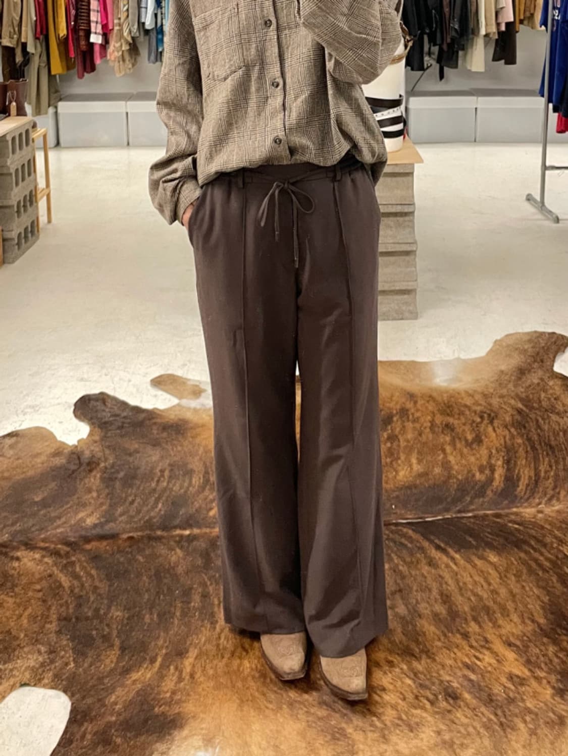 FREAK'S STORE wide slacks 프릭스스토어 와이드 슬랙스 상품이미지1