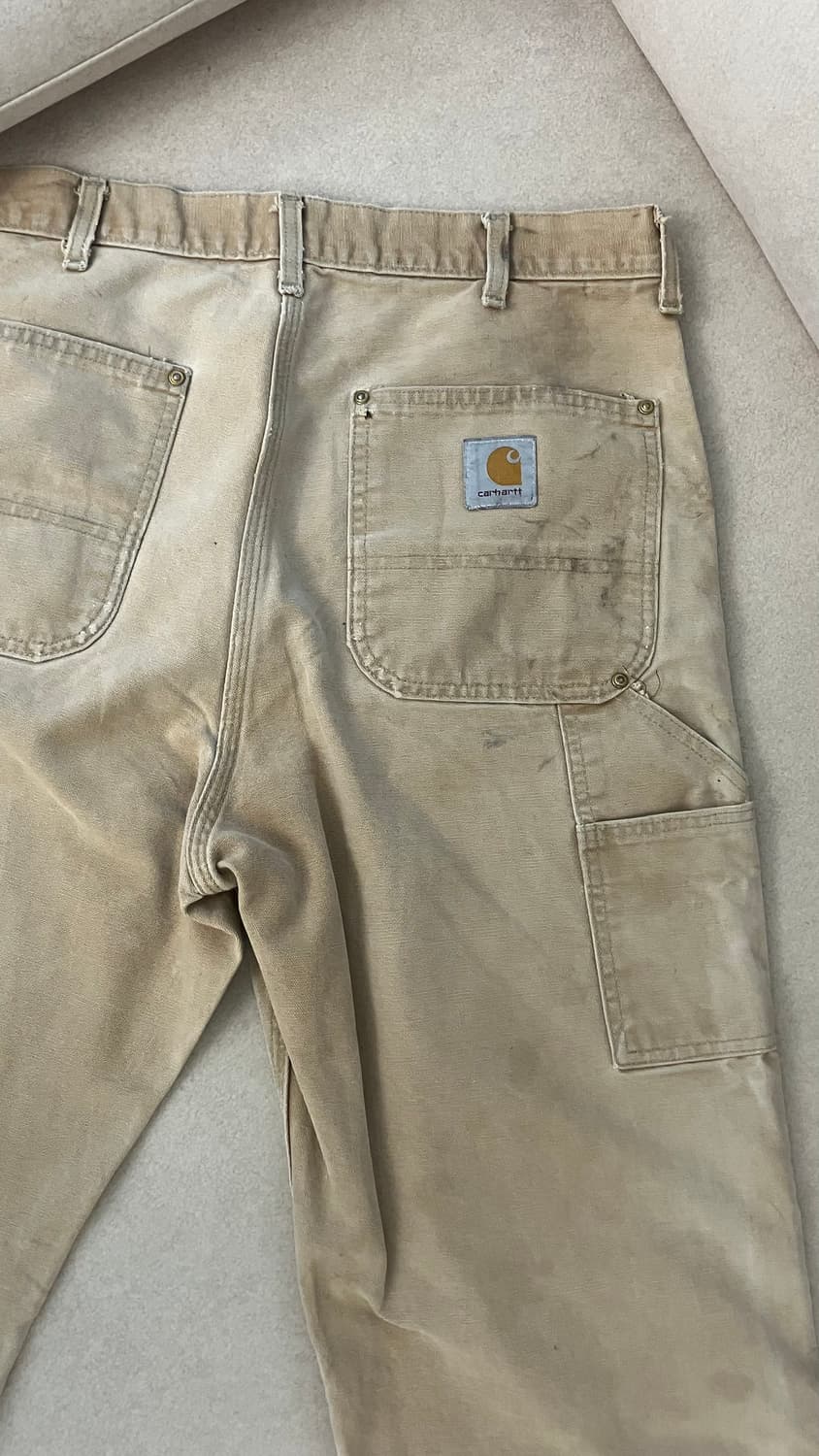 90s carhartt distressed fade double knee 상품이미지8