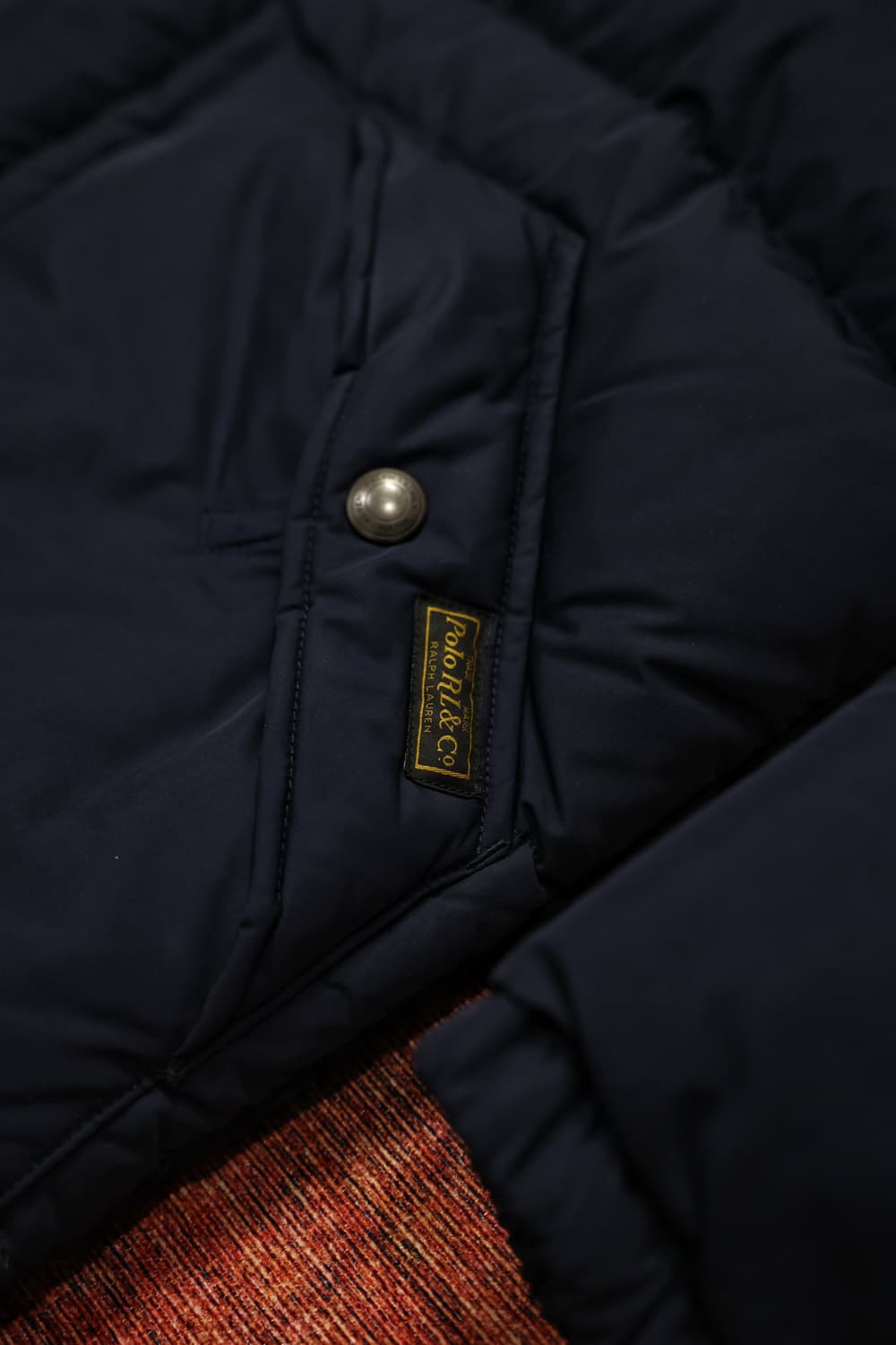 폴로랄프로렌 패딩 네이비 판매 상품이미지5