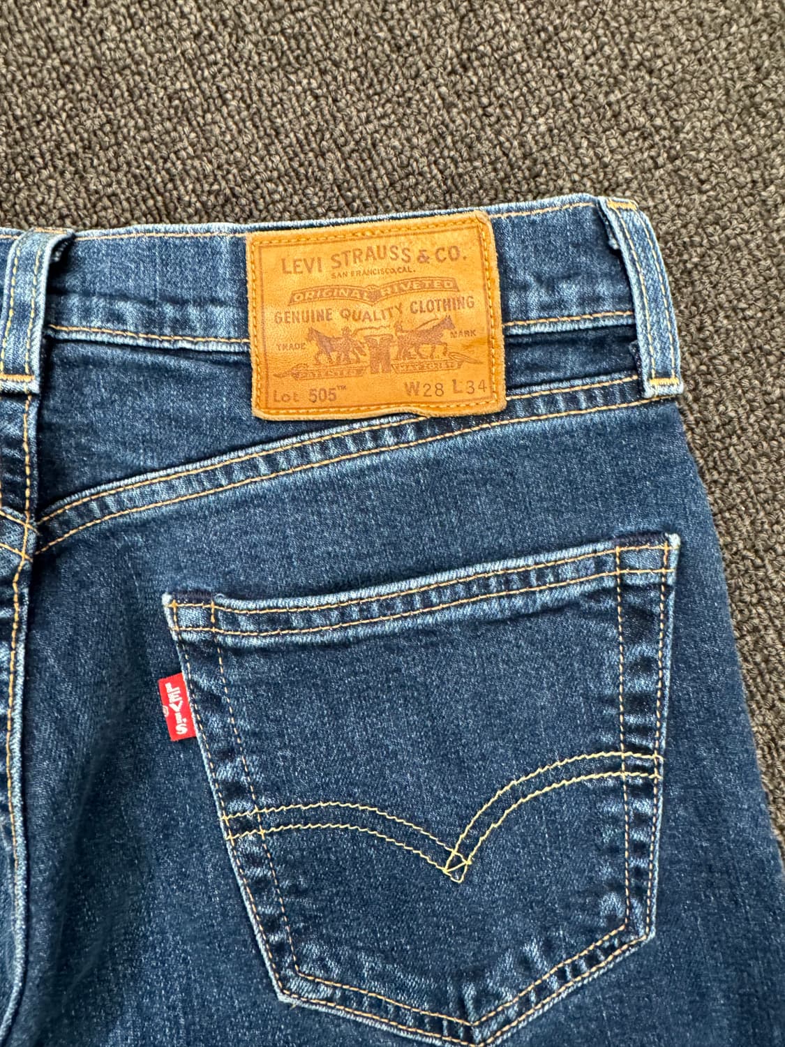 28)리바이스 빈티지 여성 505 데님팬츠 상품이미지5