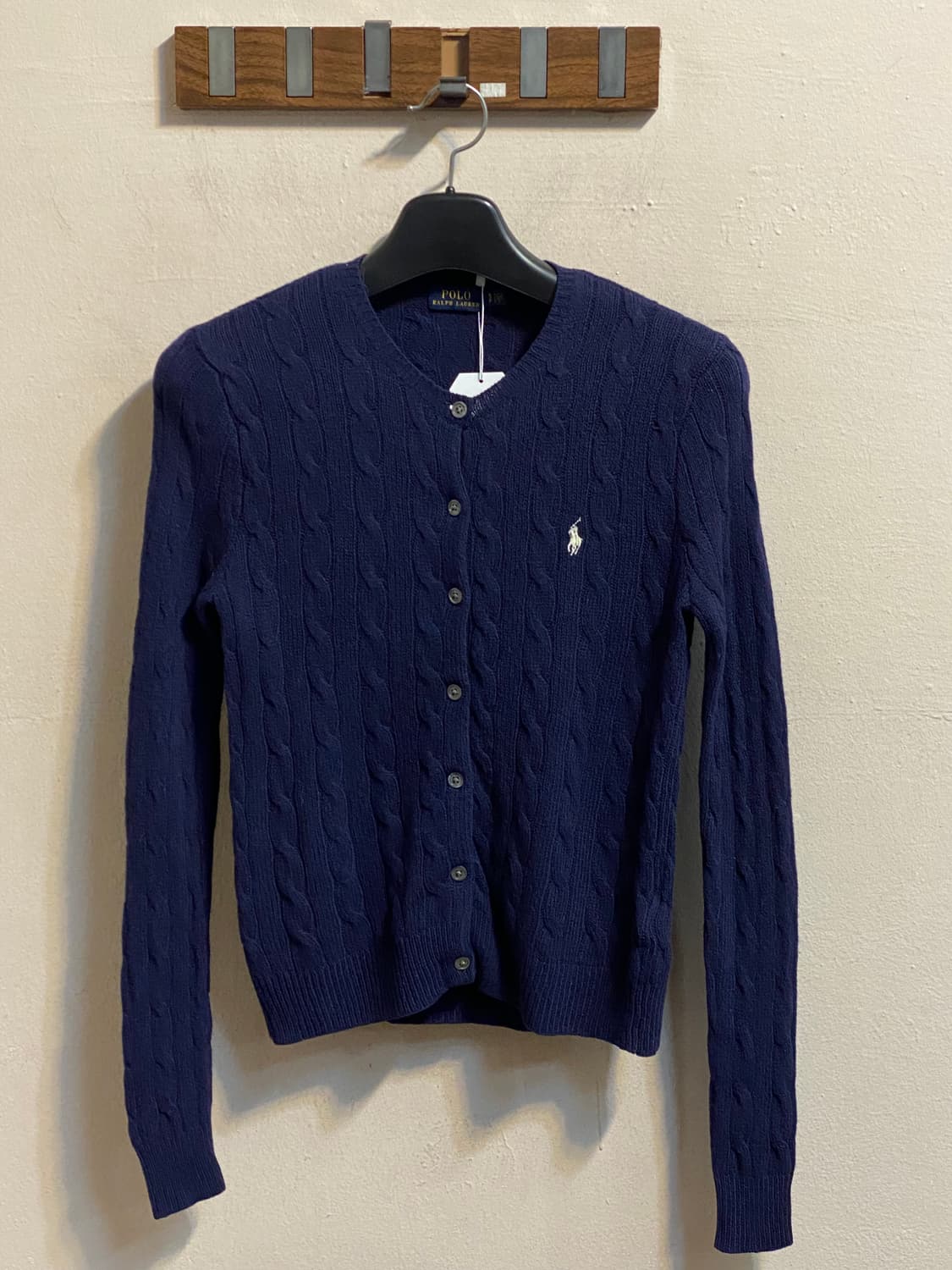 폴로 랄프로렌 네이비 메리노 울 스웨터 상품이미지1