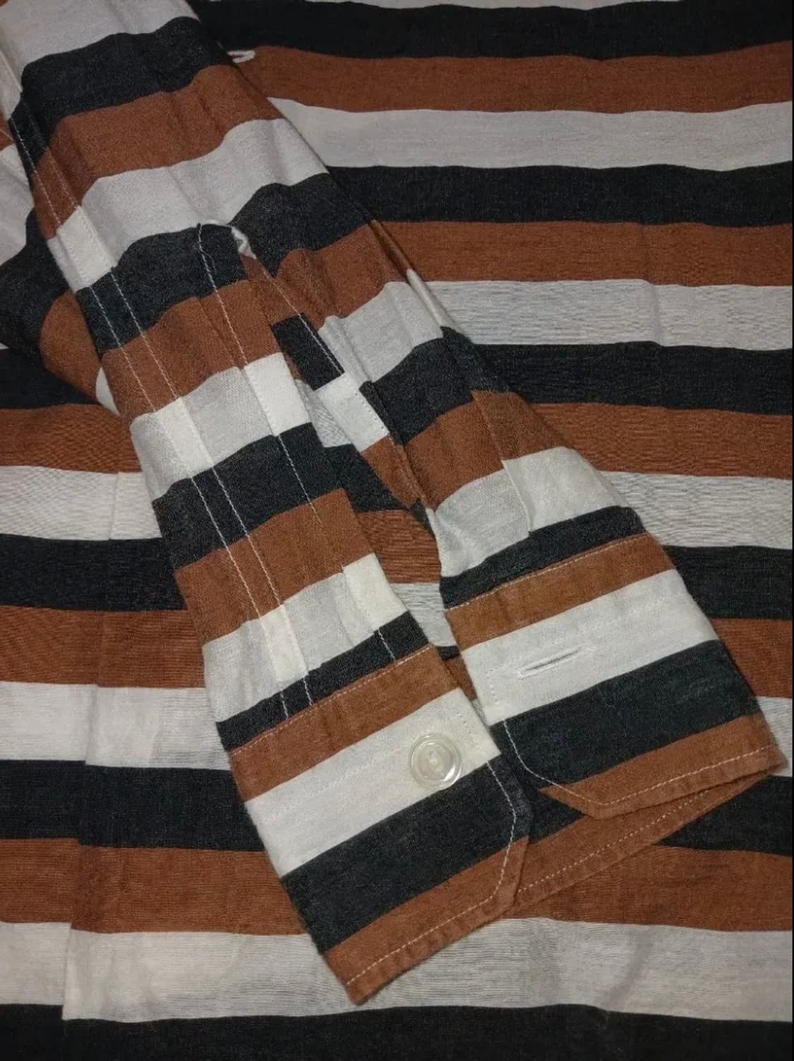 CAMOSHITA COTTON SILK OPEN COLLAR SHIRTS 상품이미지8