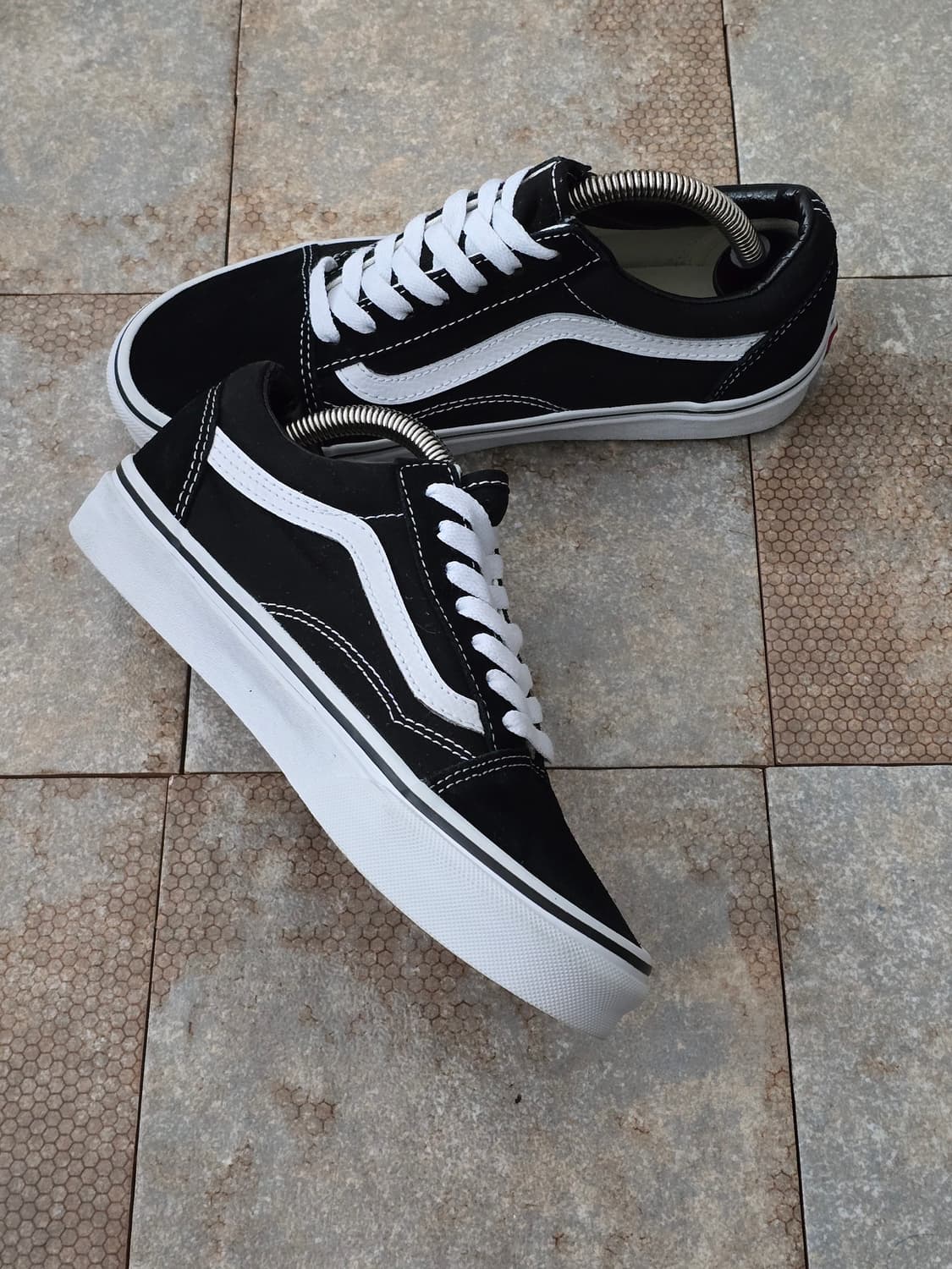 (240)반스 올드스쿨 검흰 상품이미지4