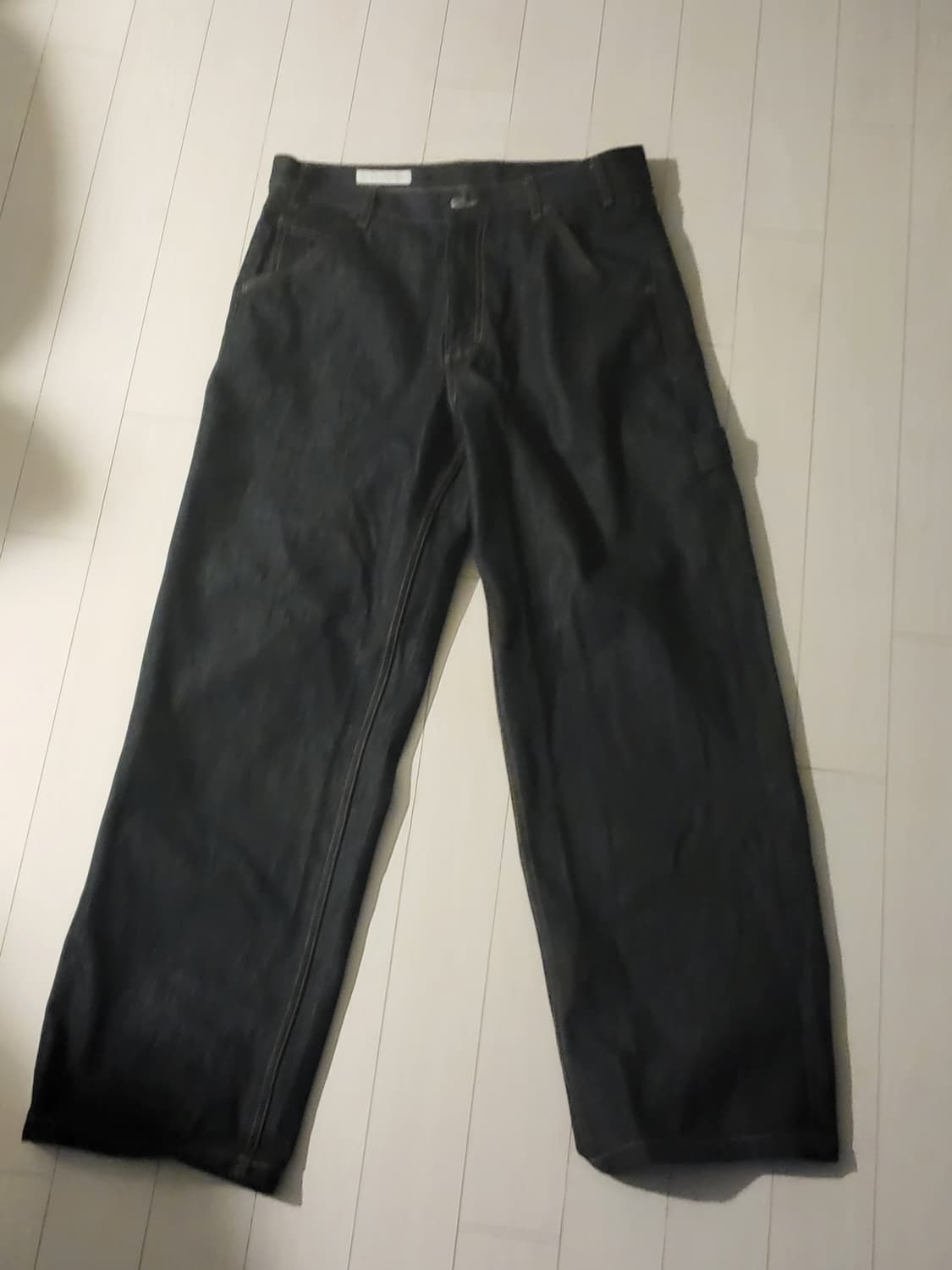 Zara 배기핏 팬츠 인디고 상품이미지1