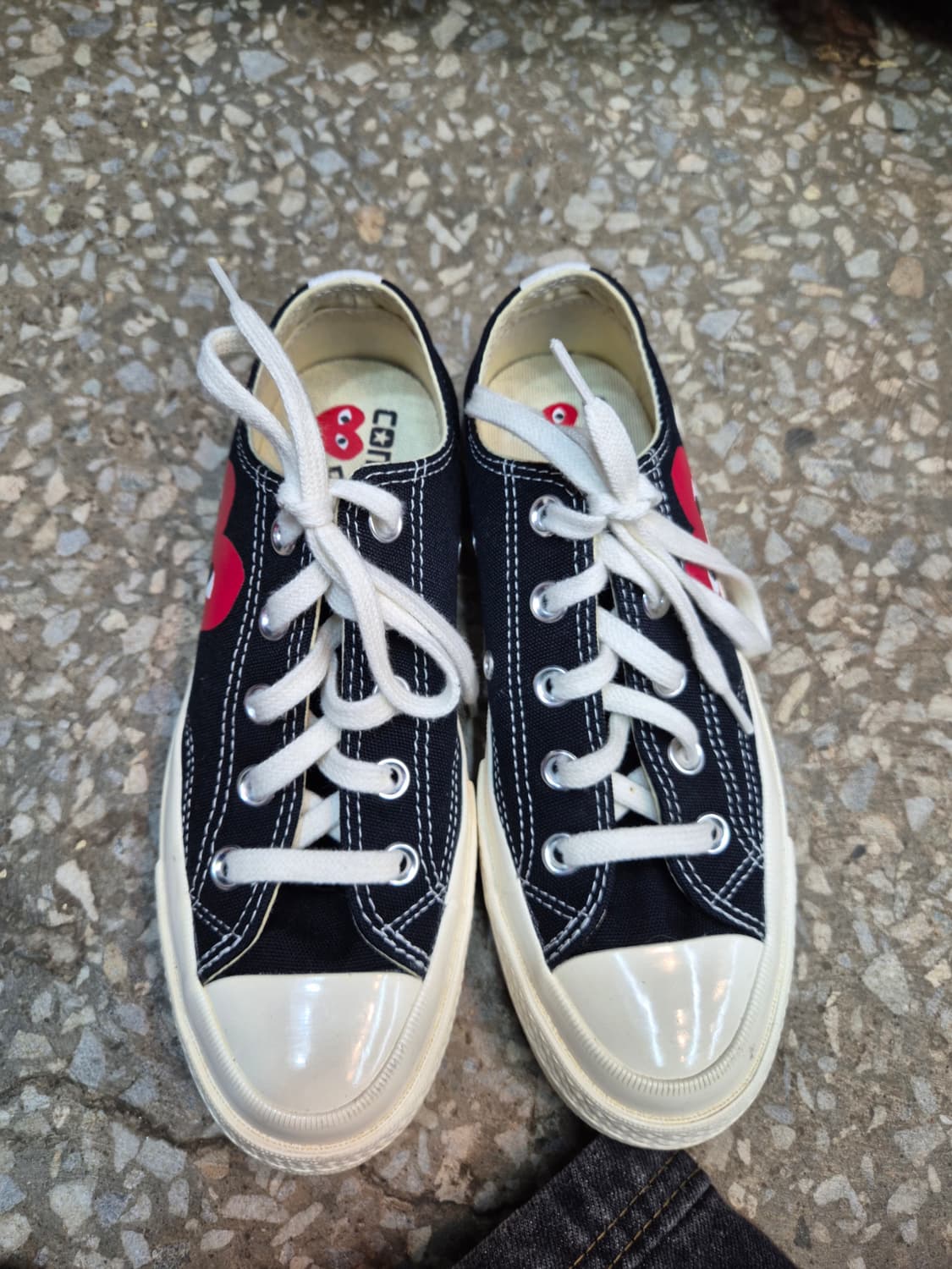 컨버스 x꼼데가르송 여성스니커즈245 상품이미지1