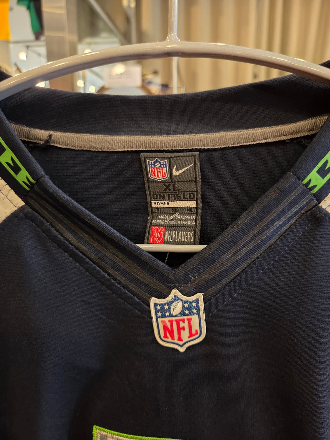 ​[XL] 나이키 NFL 시애틀 시호크스 '러셀 윌슨' 홈 저지 상품이미지2
