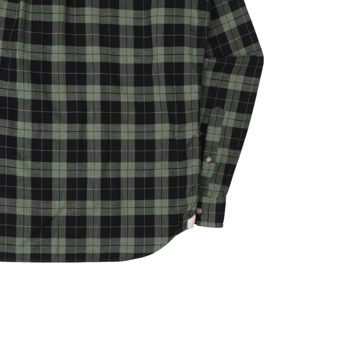 라코스테 그린 타탄 체크 레귤러핏 셔츠 상품이미지7
