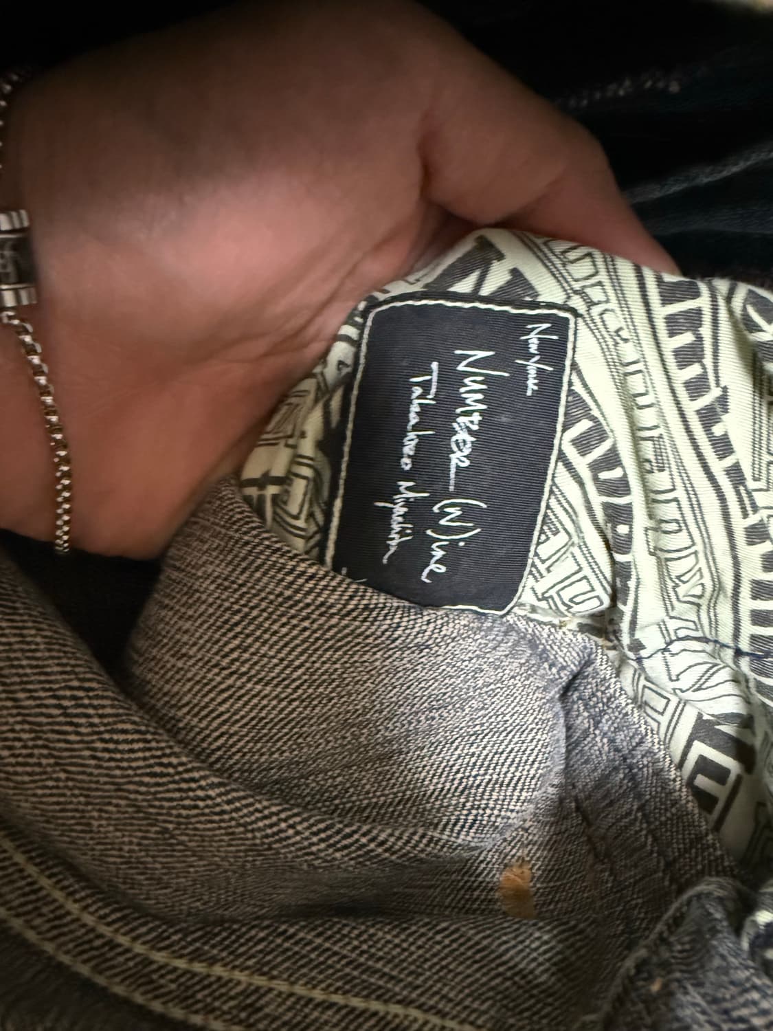 넘버나인 아카이브 데님  상품이미지5