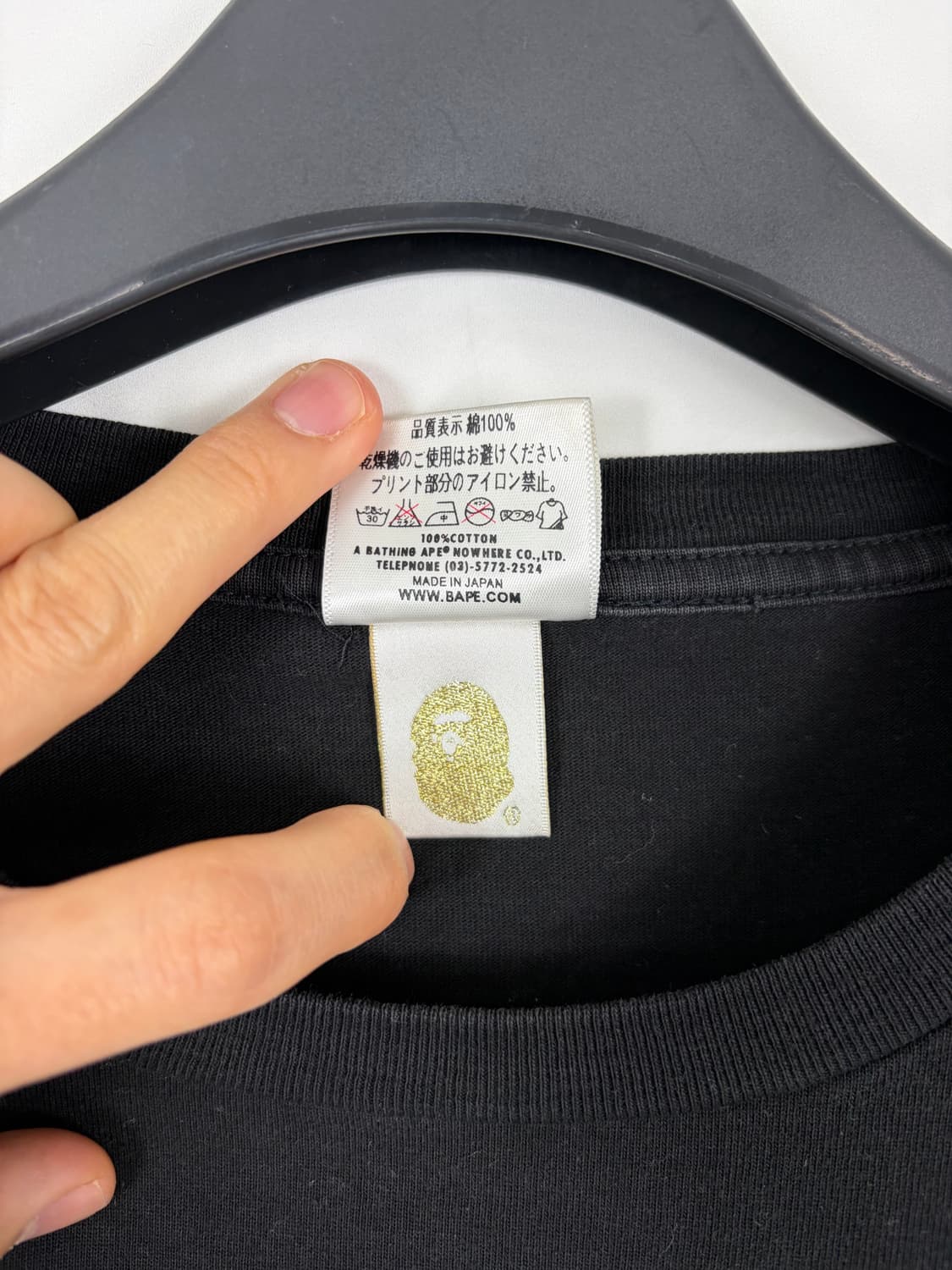 a174) 베이프 스페이스 카모 반팔티셔츠 상품이미지5