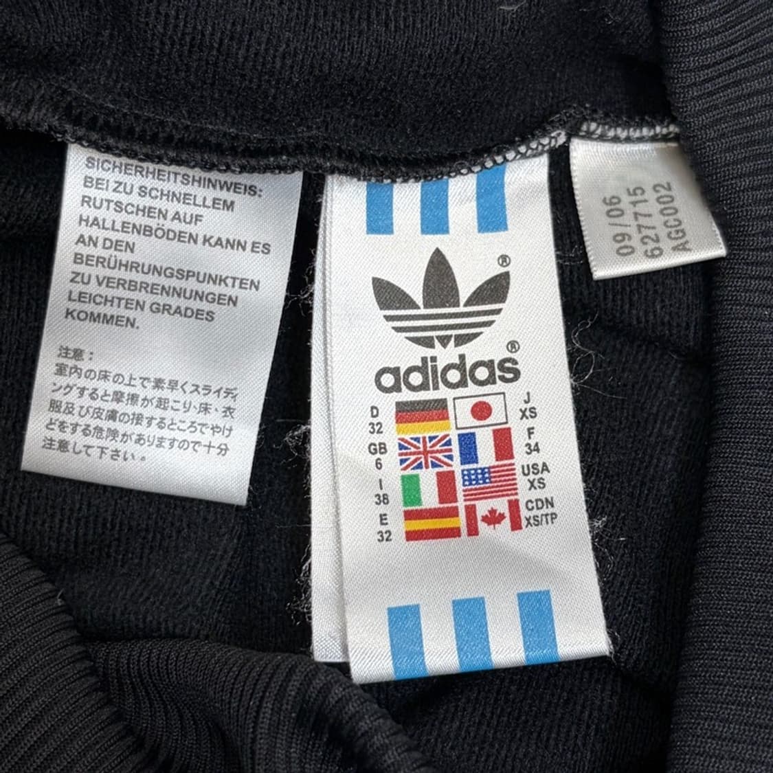 ADIDAS 구 파이어버드 트랙탑 XS 상품이미지5
