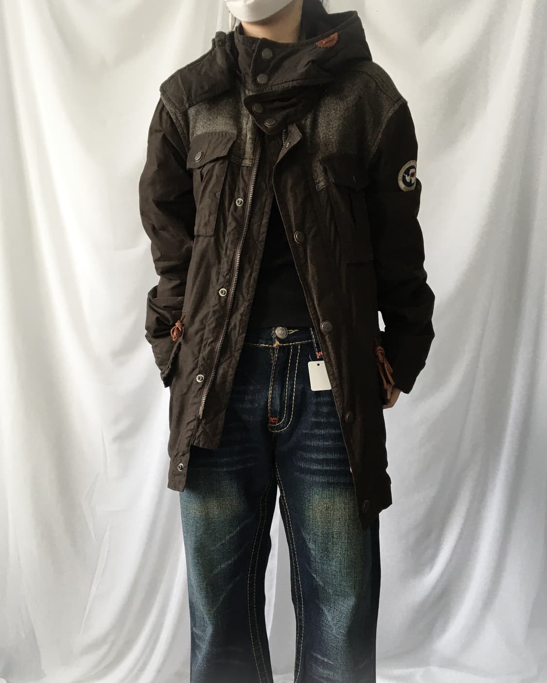 High neck hood jacket 상품이미지7