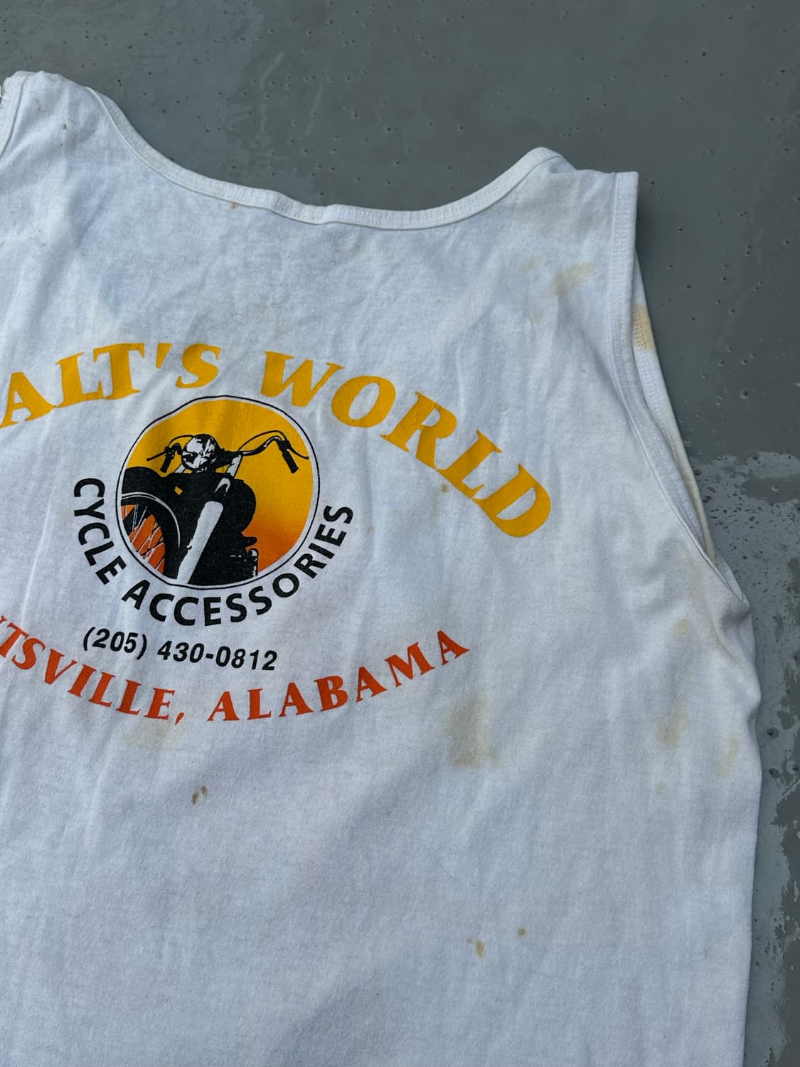 [할리데이비슨] •90s Vintage 3D Emblem Tank Top 상품이미지4