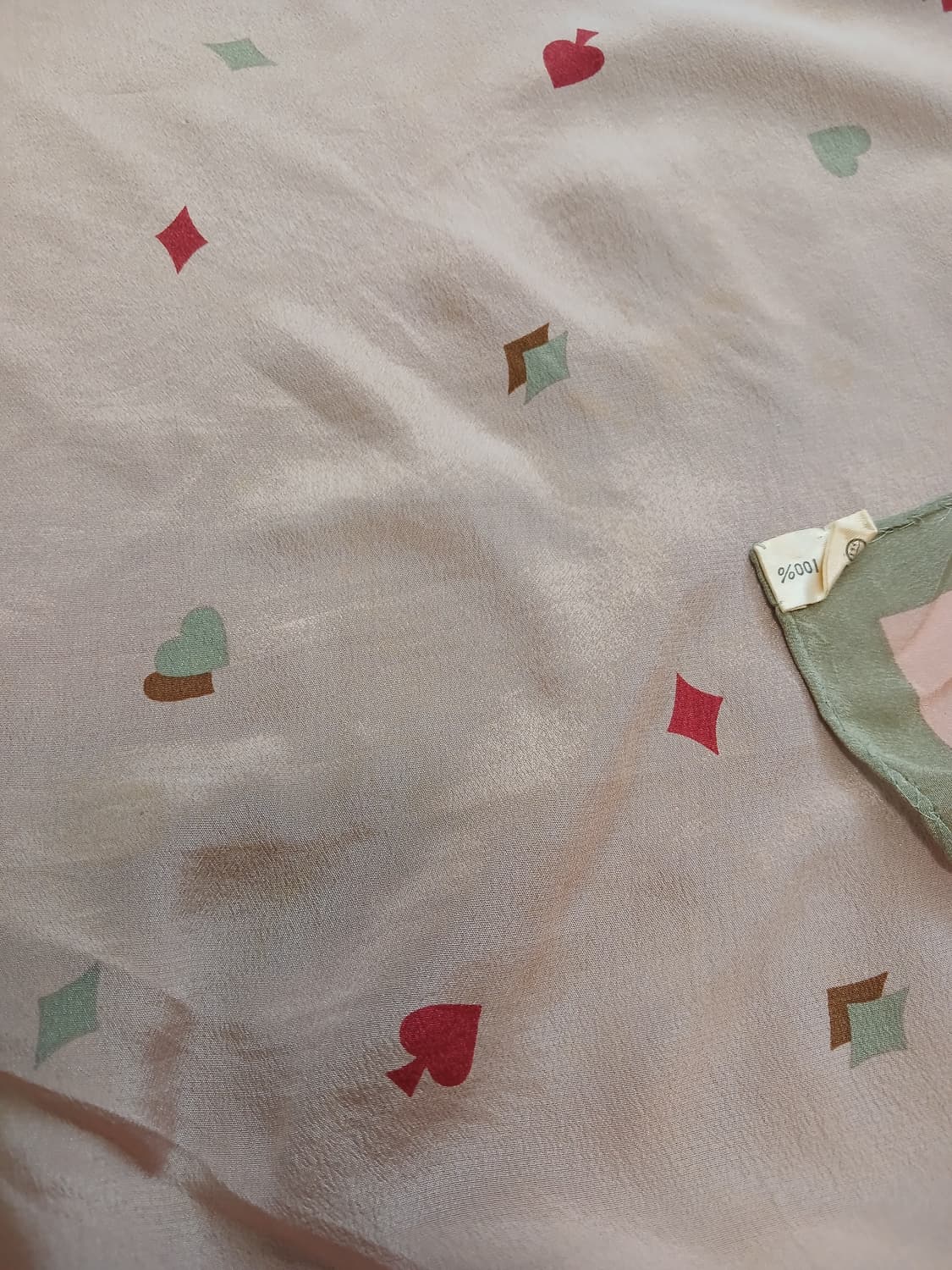 이상한 나라의 앨리스 카드 실크스카프  상품이미지2