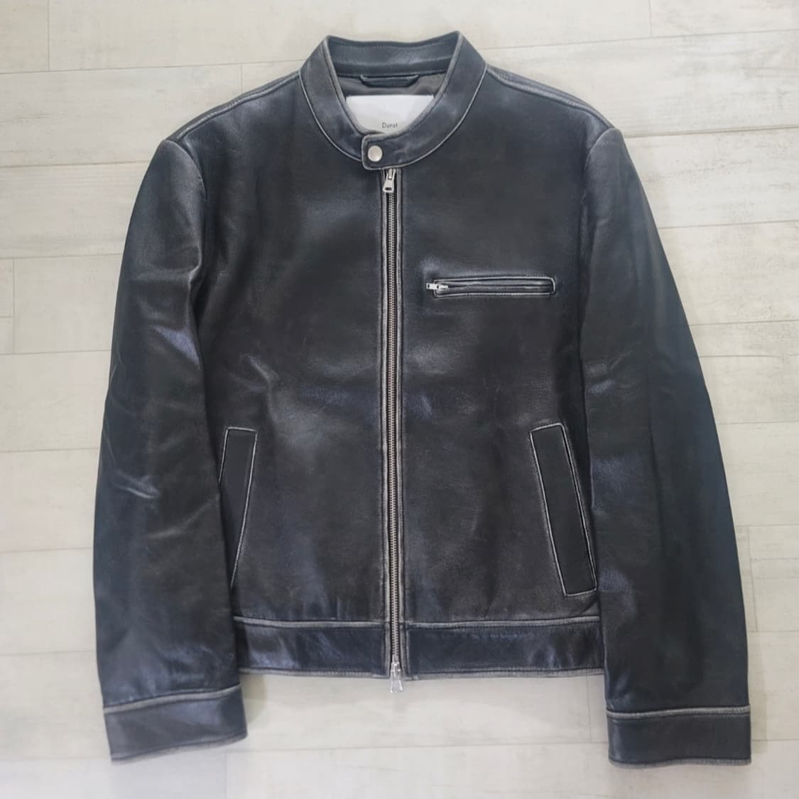 던스트 레이싱 램스킨 레더 자켓 빈티지브라운 M 상품이미지4