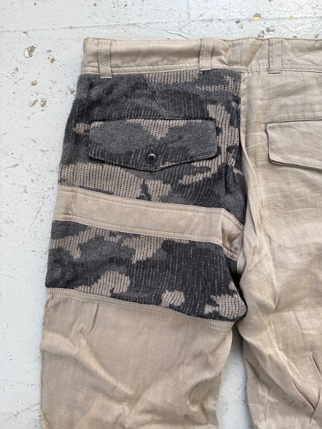 Y's 니트 패치 큐프라 팬츠 상품이미지3