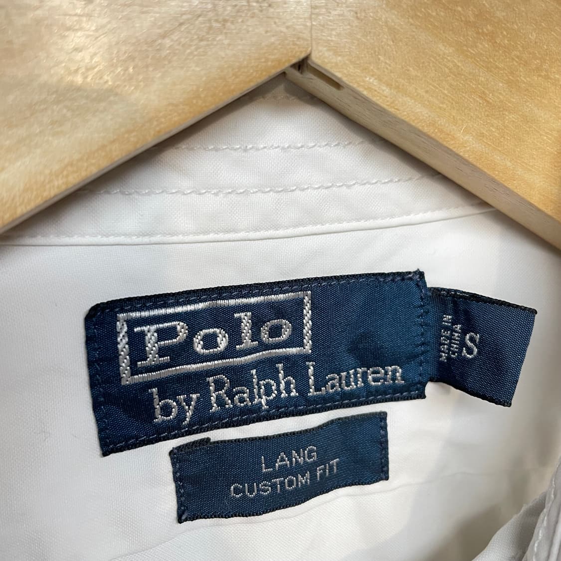 폴로 랄프로렌 빅로고 화이트 셔츠 상품이미지7