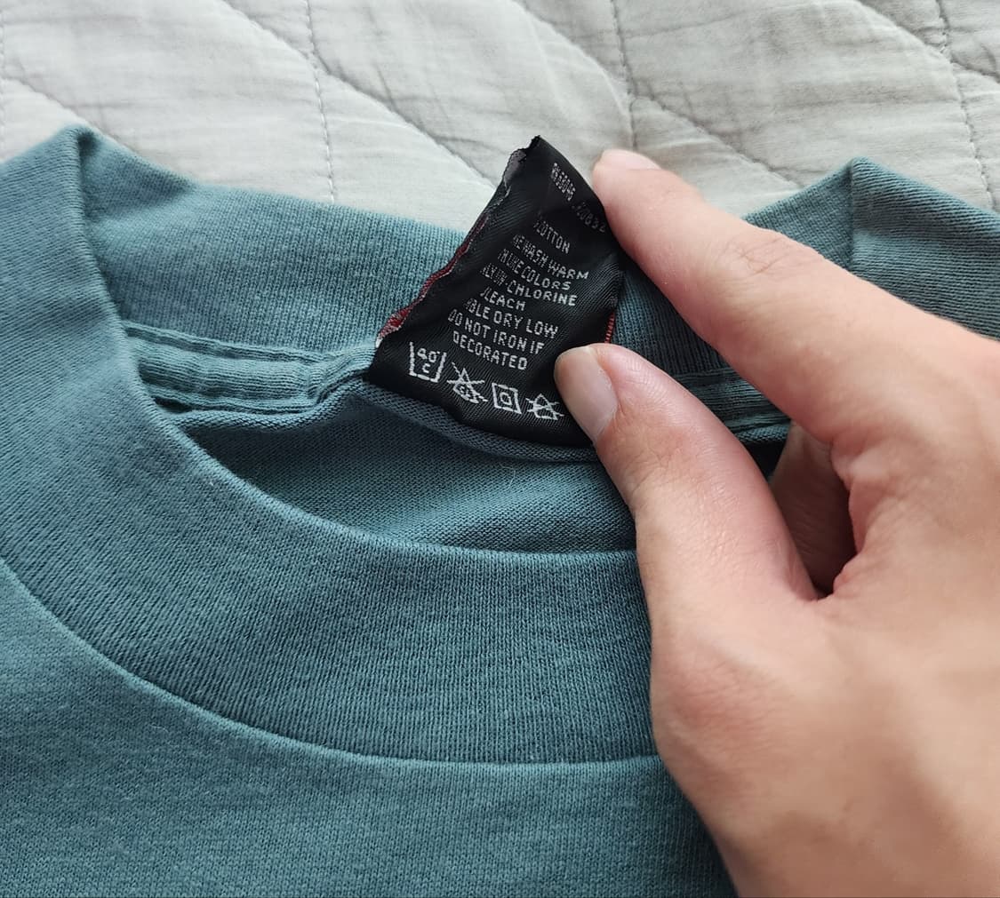 [L] 90s 너바나 커트 코베인 PORTRAIT 빈티지 밴드티 상품이미지7