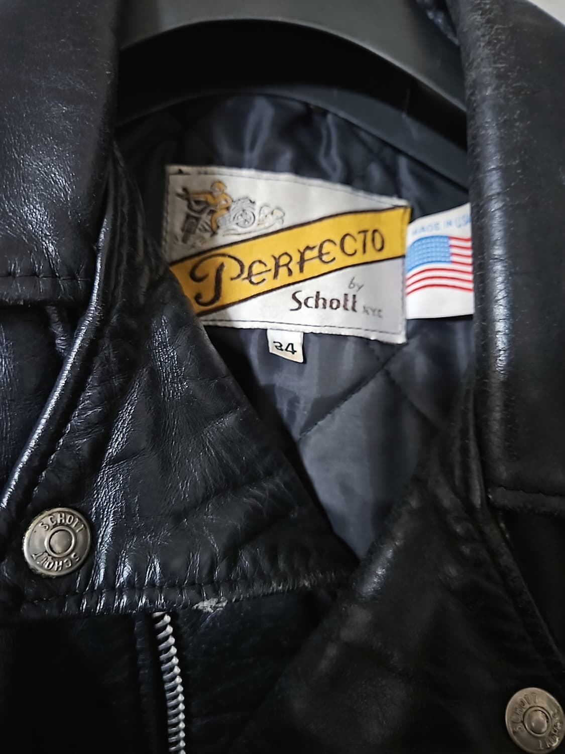 NYC쇼트 618 퍼펙토 자켓 판매합니다 상품이미지4