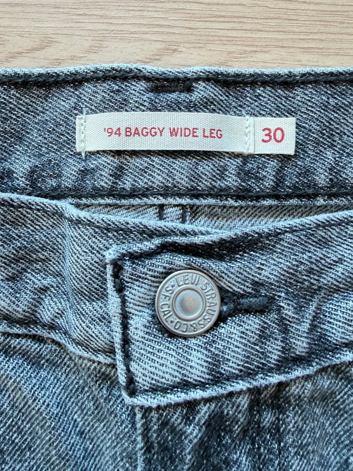 리바이스 94배기 와이드레그 남성 30 상품이미지3