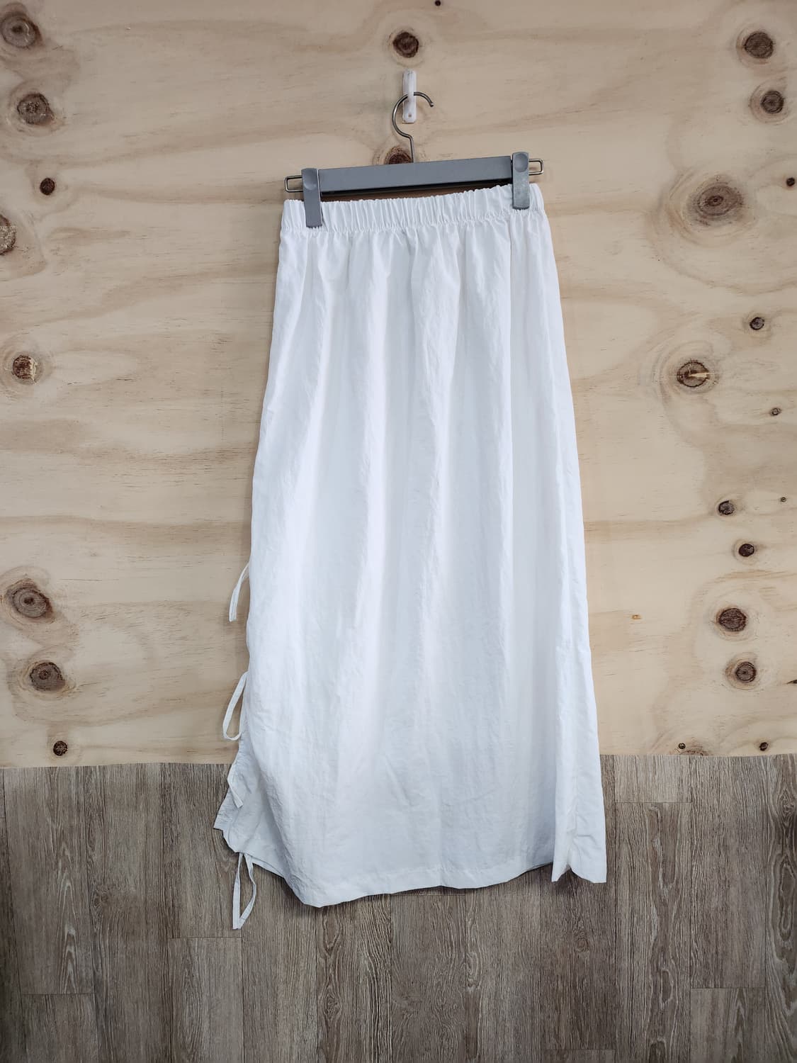 538) 끈 포인트 밴딩 롱 스커트 상품이미지1