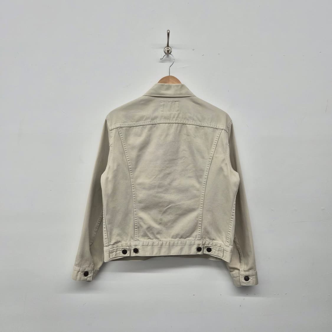 리바이스 베이지 코튼 트러커 자켓 남녀공용 M 상품이미지9