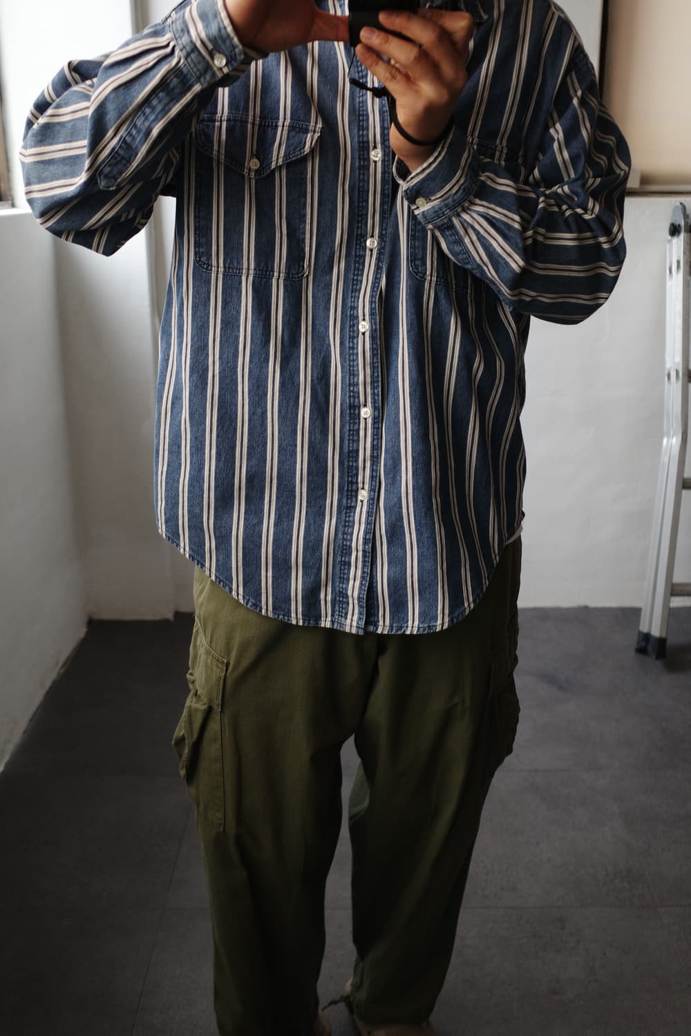 엘엘빈 스트라이프 셔츠 상품이미지2